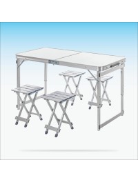 Foldable Aluminium Picnic Table