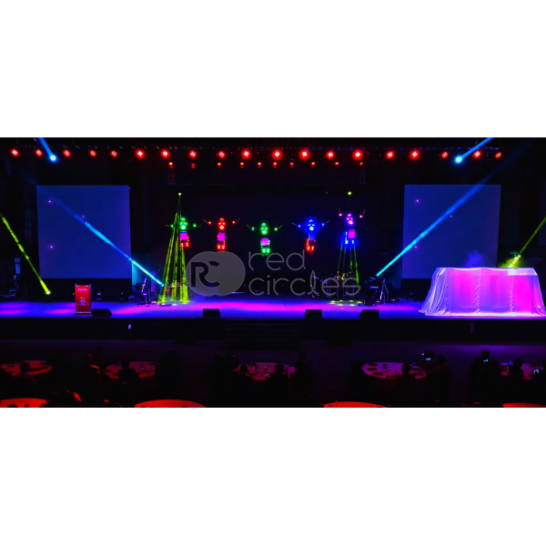 Aerial Drummers Performance Live at Novotel Hyderabad 