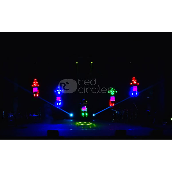 Aerial Drummers Performance Live at Novotel Hyderabad 