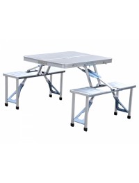 Foldable Aluminium Picnic Table
