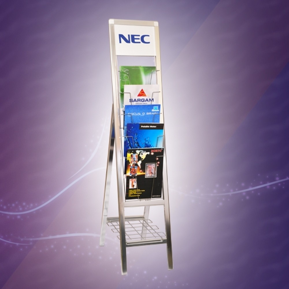 Aluminium Brochure Stand