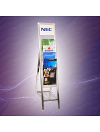 Aluminium Brochure Stand