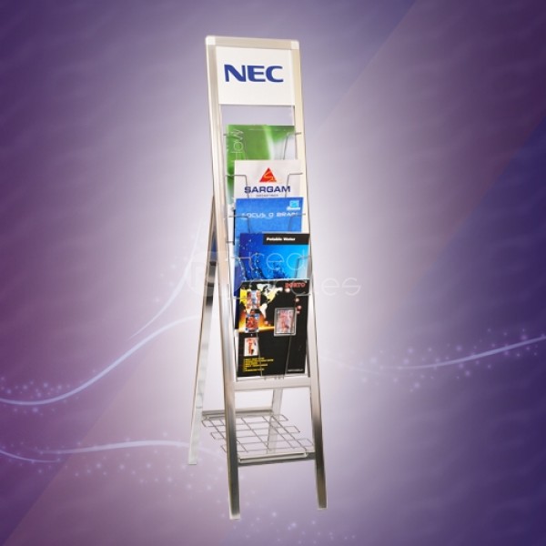 Aluminium Brochure Stand
