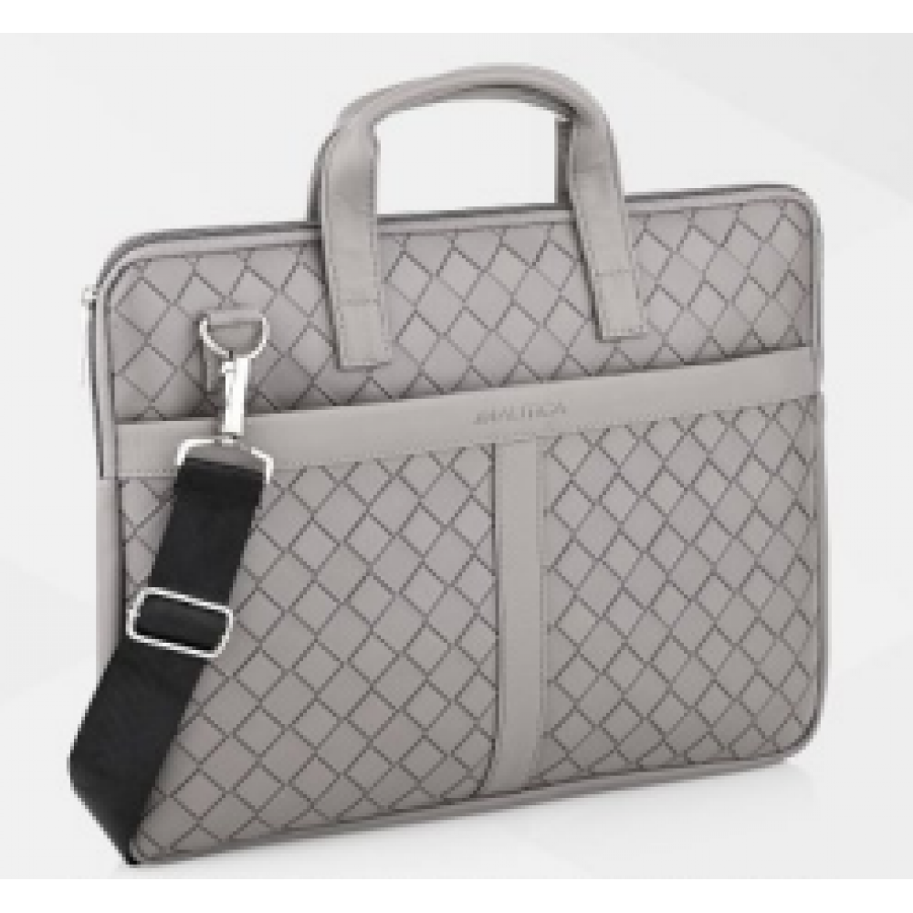 RC 17 - Nautica laptop bag checks-Grey