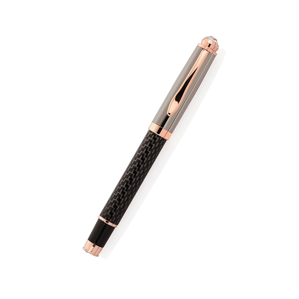 RC 10 - Rosegold Carbon Metal Pen