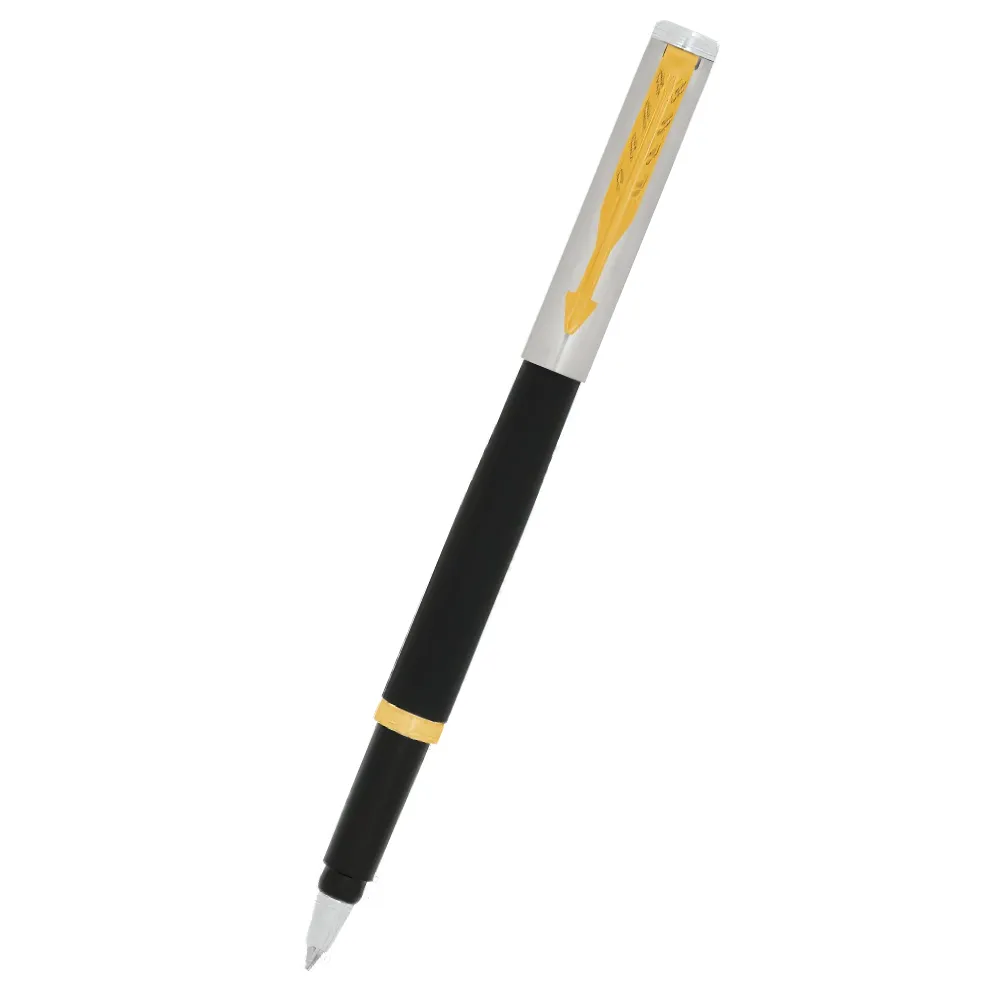 RC 34 - Parker Latitude Matte Metallic Roller Ball Pen GT