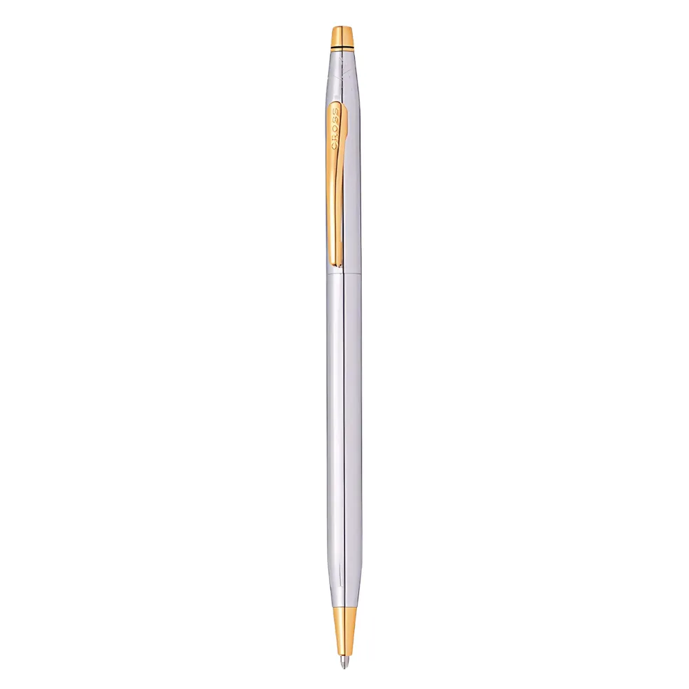 RC 74 - Cross Classic Century Ballpoint Pen Silver with Gold