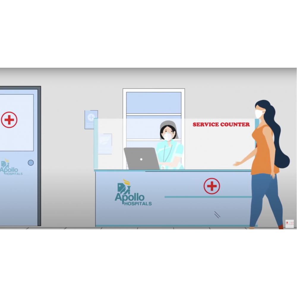 Apollo Hospitals OPD Process Animation English