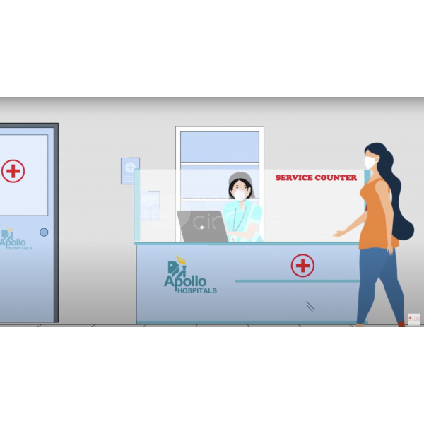 Apollo Hospitals OPD Process Animation English