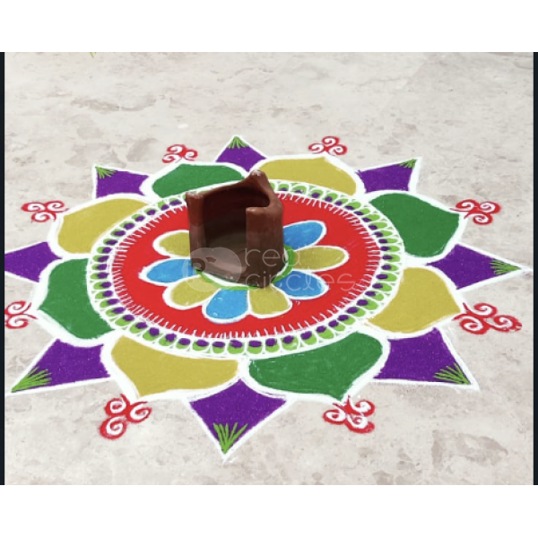 Colorful Rangoli 