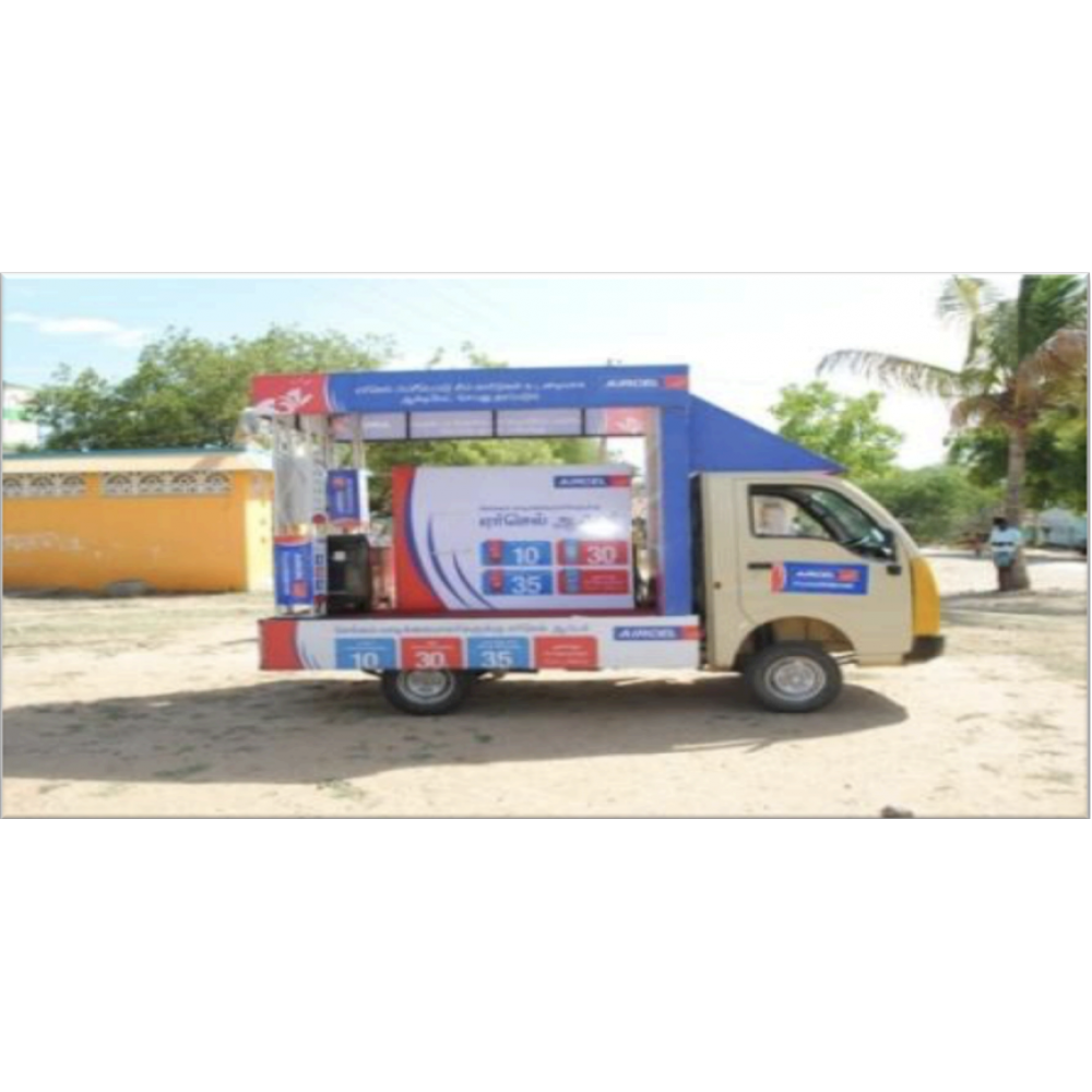 3 Side Opening Display Van
