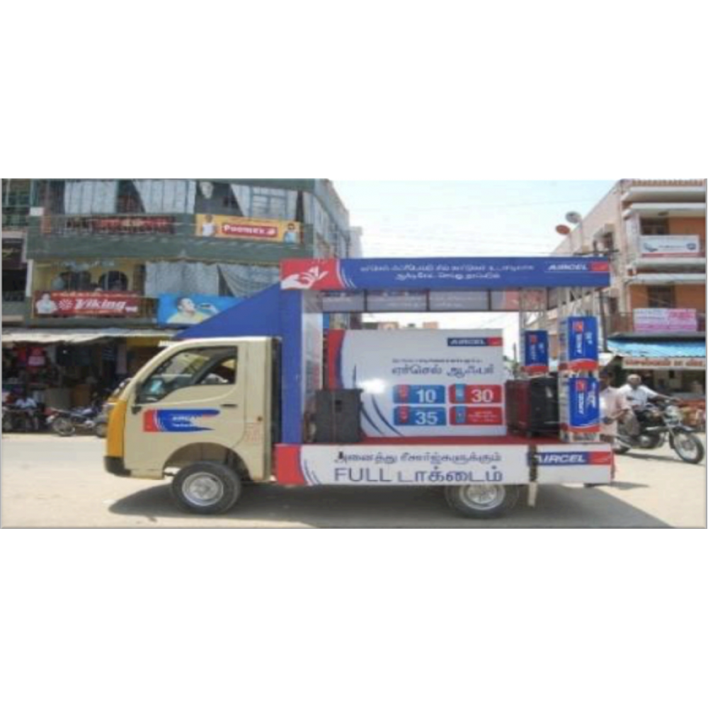 3 Side Opening Display Van