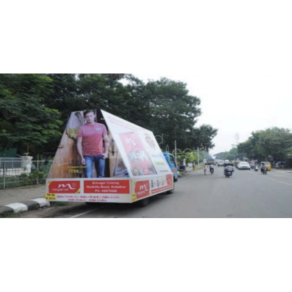 Triangle Box Type Display Van