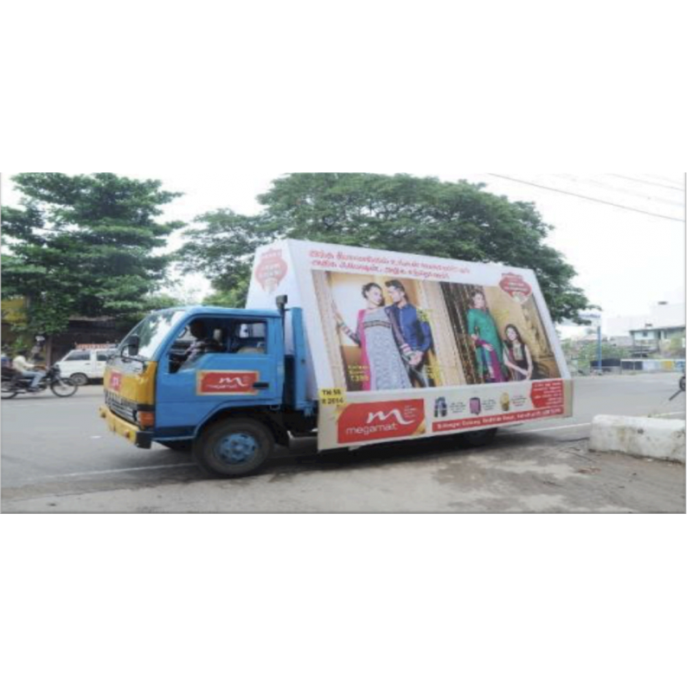 Triangle Box Type Display Van
