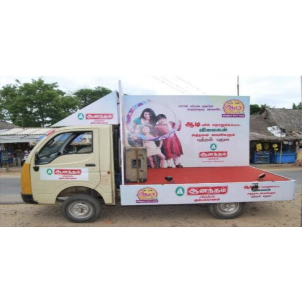 L Type without	Roof Display Van
