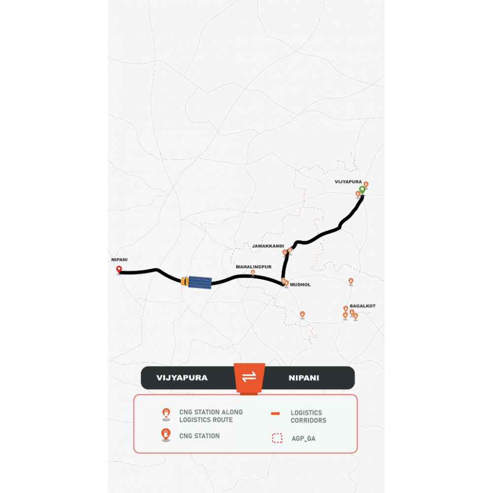 Tanker Lorry Map Animation Video 2