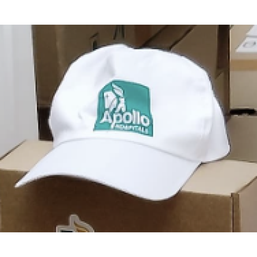 White Cap with Branding