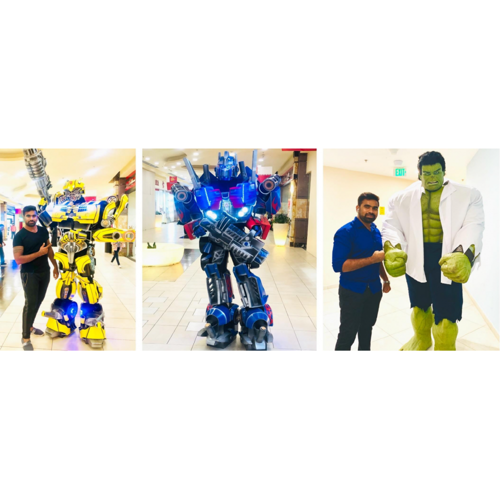 OPTIMUS PRIME BUMBLE BEE HULK