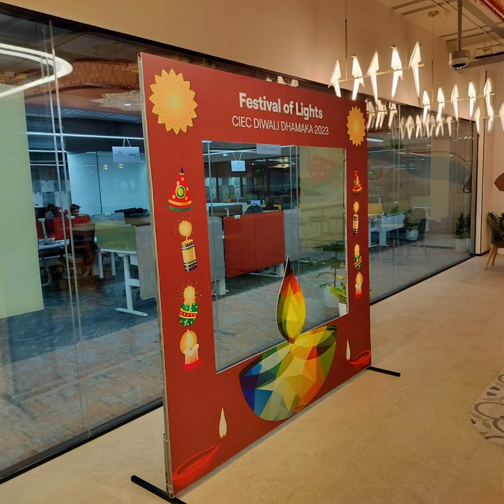 Diwali Cutout - Brown