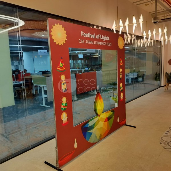 Diwali Cutout - Brown