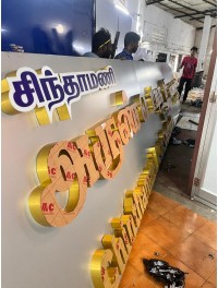 Acrylic 3D Letter Signage