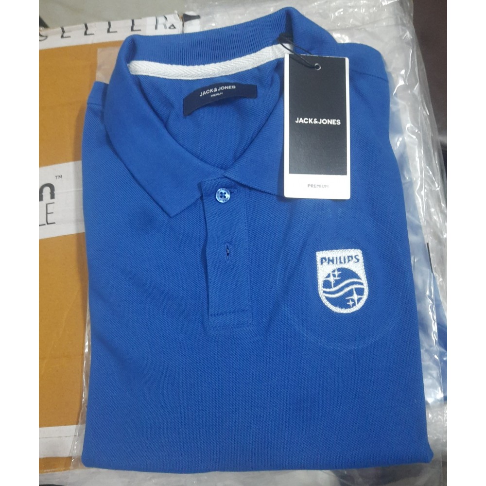 Jack and Jones Polo T Shirt With Branding