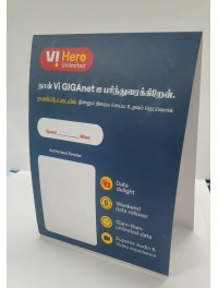 Double Sided Tent Card