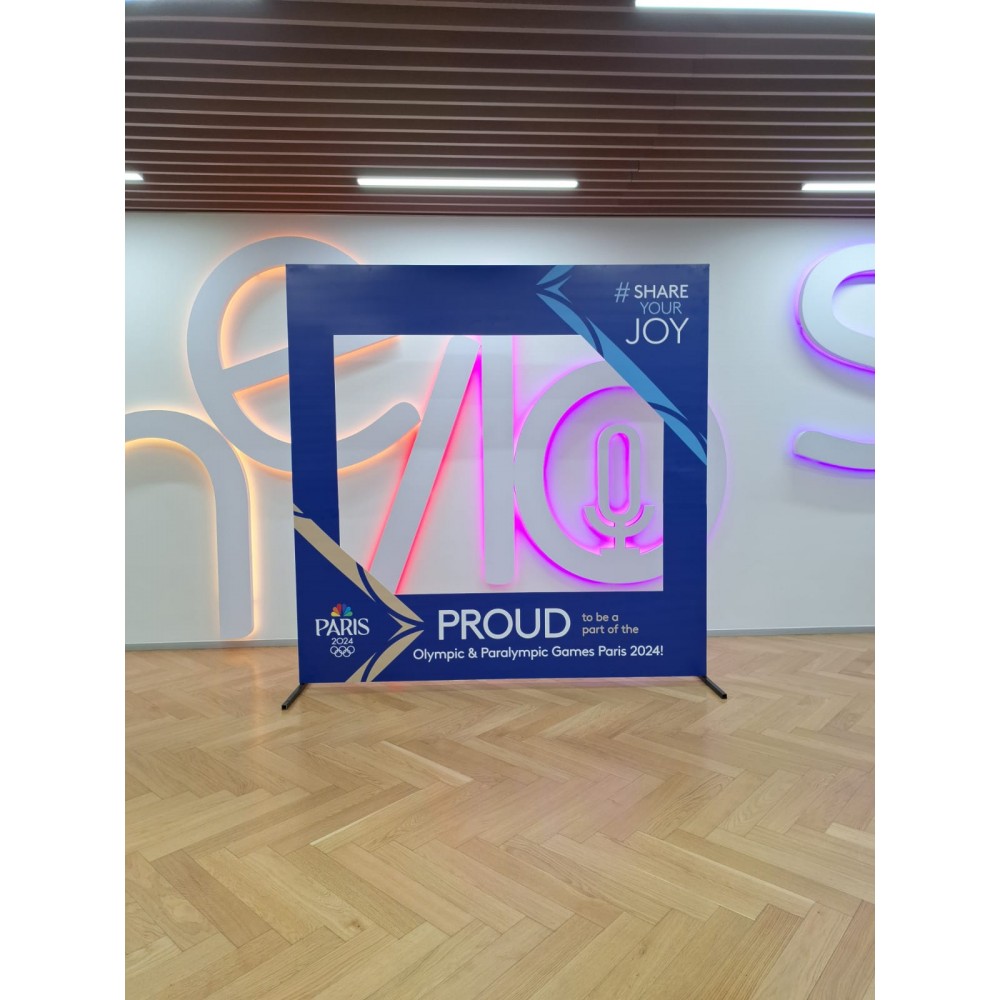 Olympic Themed Photo Cutouts