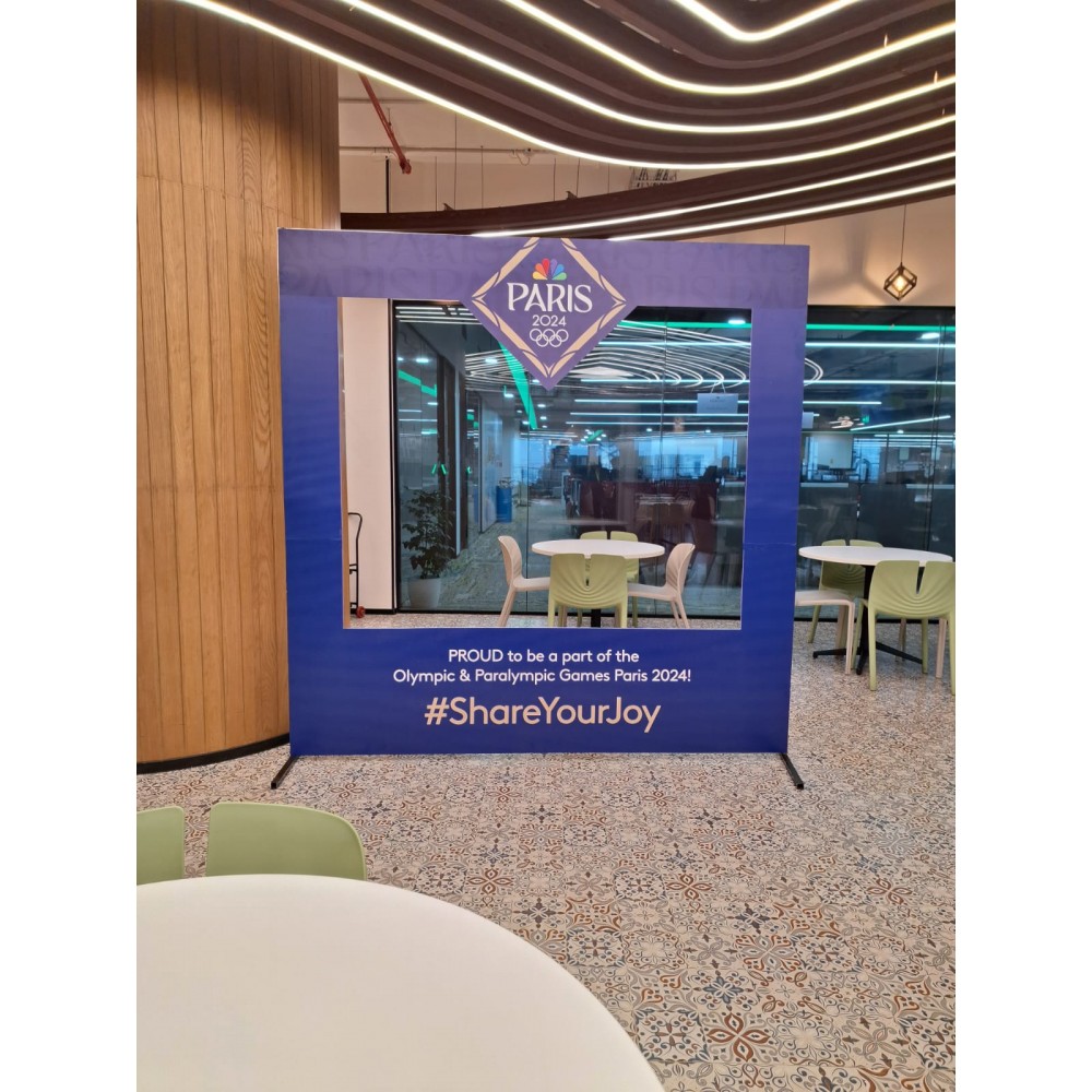 Olympic Themed Photo Cutouts