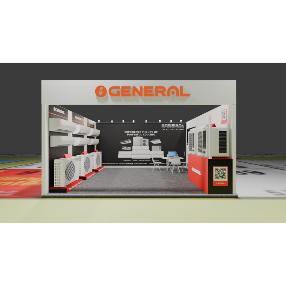 IICF Exhibition - Vijay Sales x Fujitsu General Stall