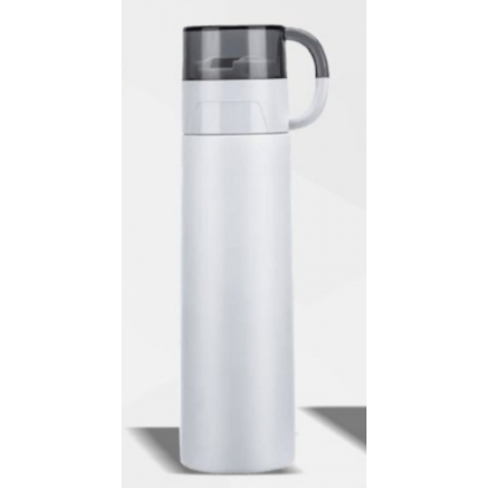 RC - 13 Vaccum bottle with cup-White