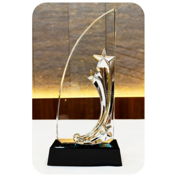 Crystal trophy