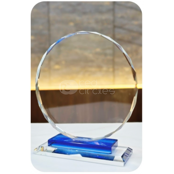 Crystal trophy
