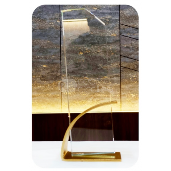 Crystal trophy
