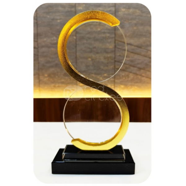 Crystal trophy