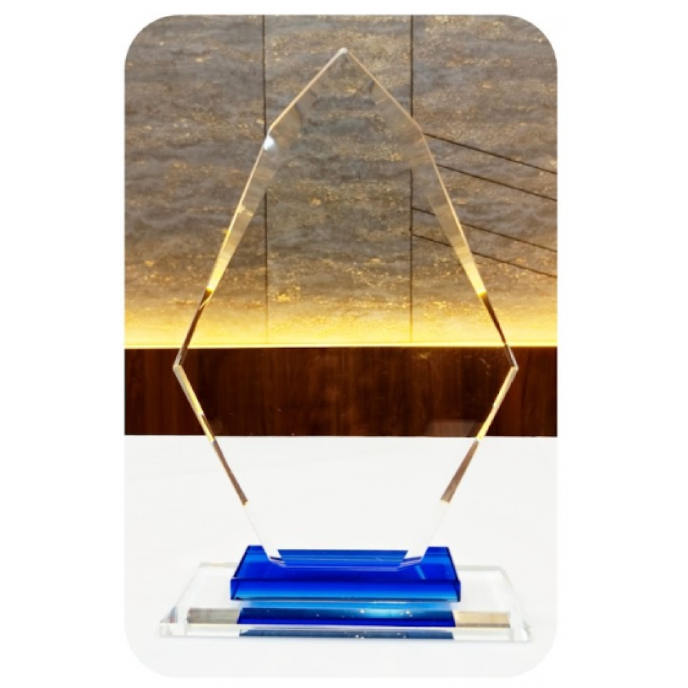 Crystal trophy