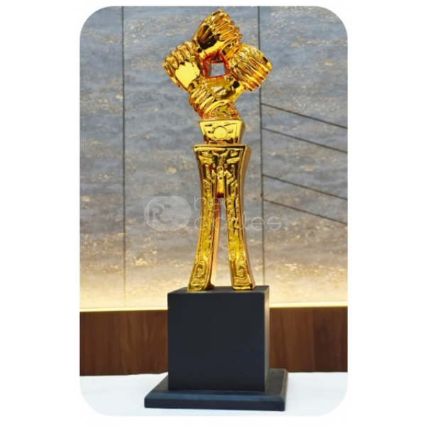 Crystal trophy