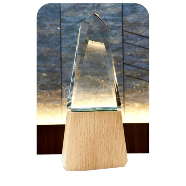 Crystal trophy