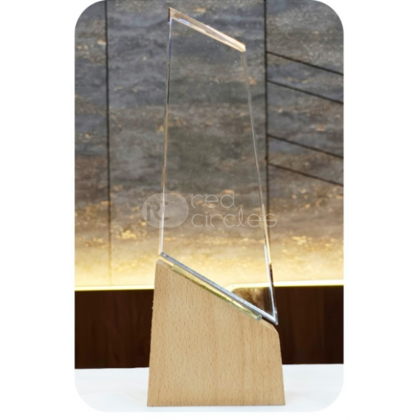 Crystal trophy
