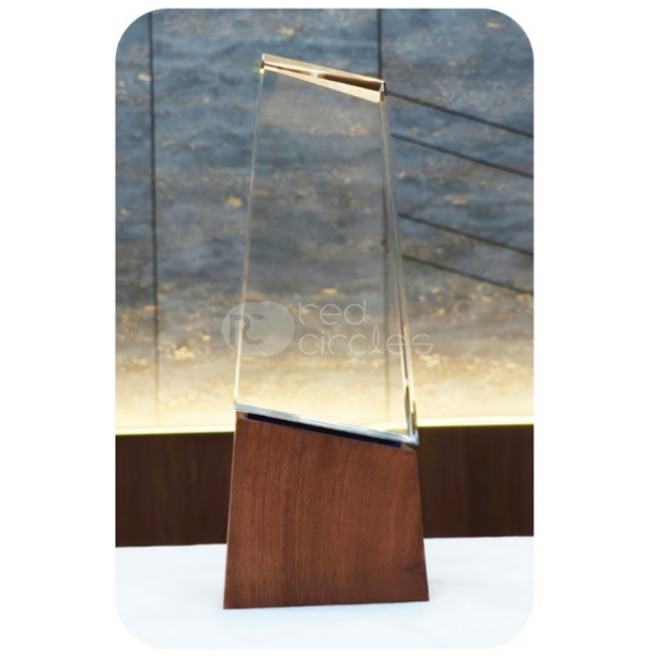 Crystal trophy