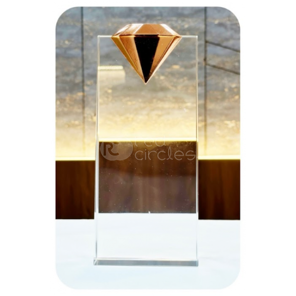 Crystal trophy