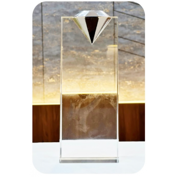 Crystal trophy
