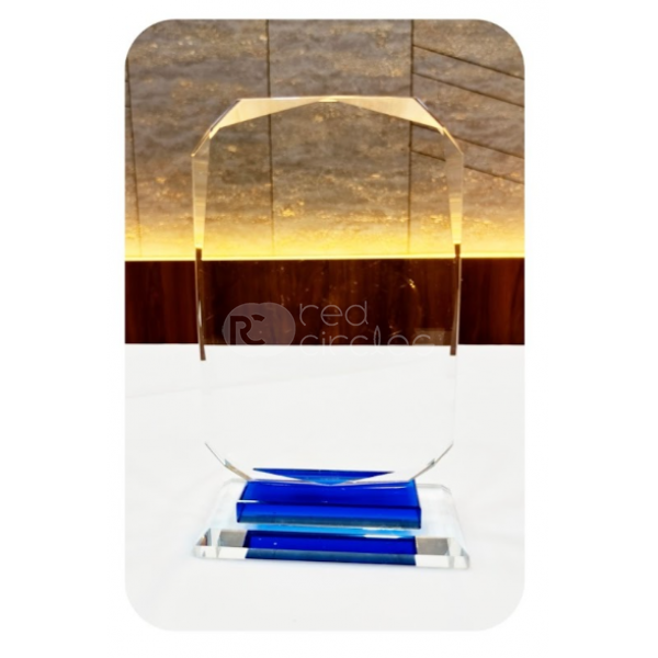 Crystal trophy