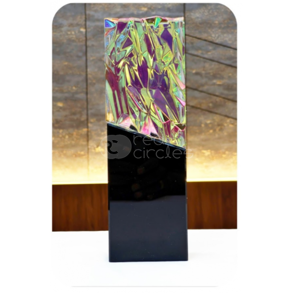 Crystal trophy