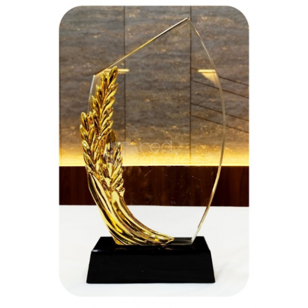 Crystal trophy