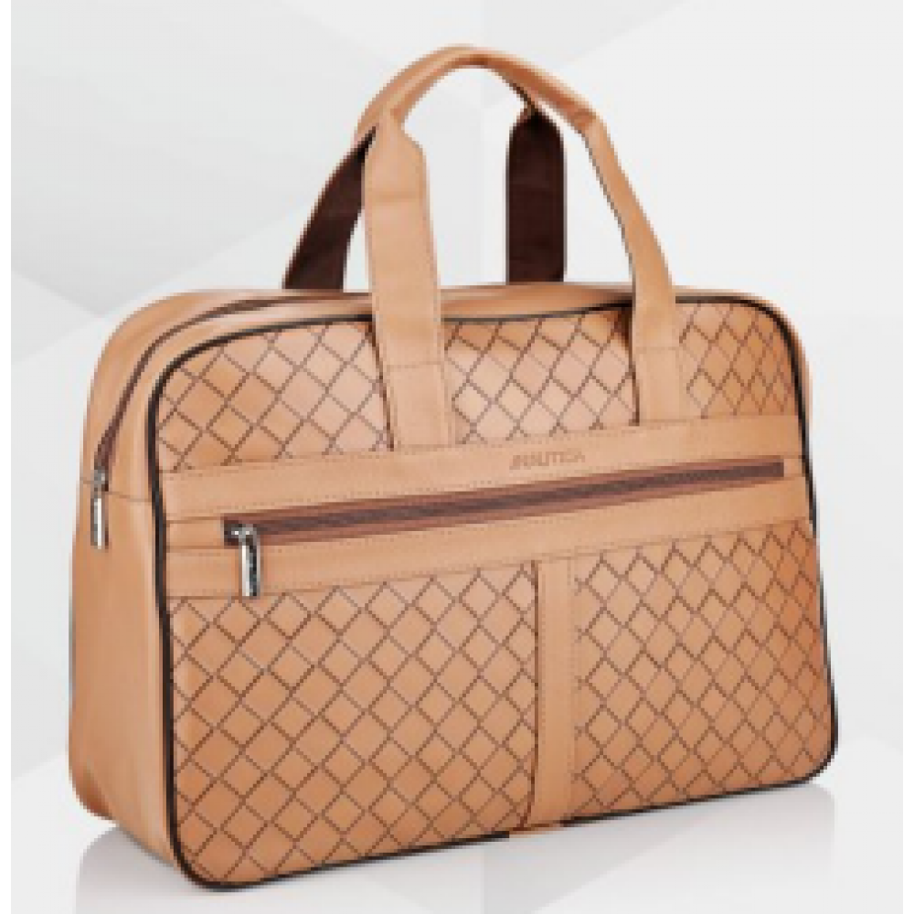 RC 10 - Nautica duffle bag checks-Beige