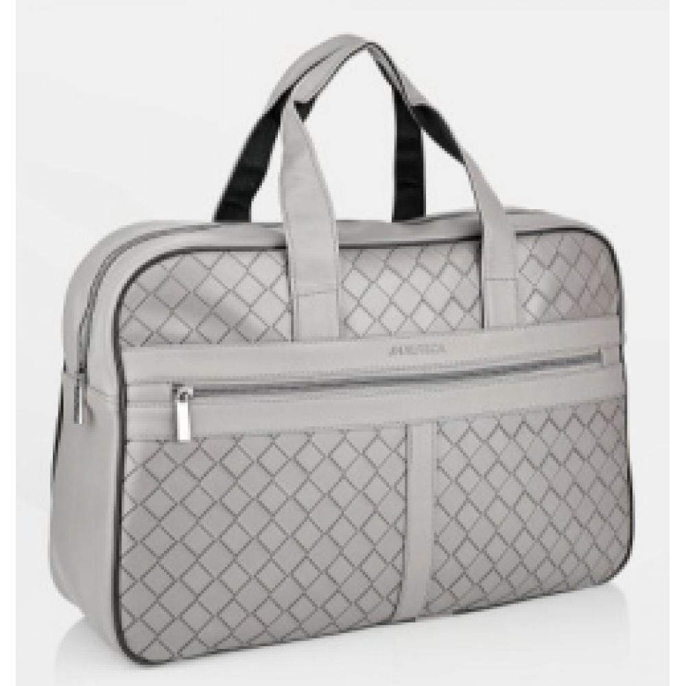 RC 11 - Nautica duffle bag checks-Grey