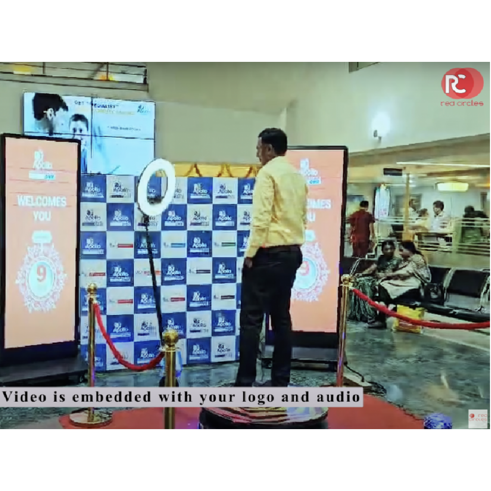 360 VIDEO SPIN BOOTH