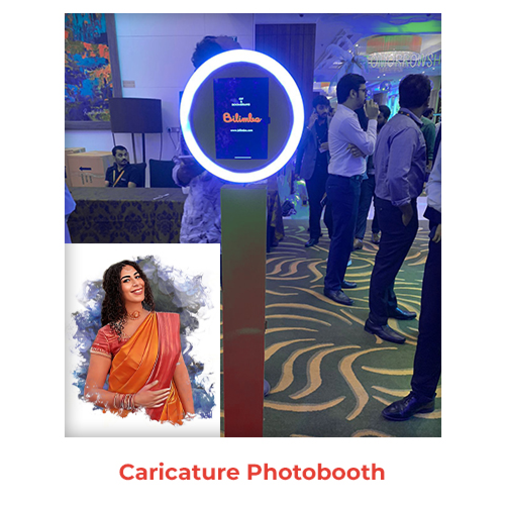 DIGITAL CARICATURE PHOTO BOOTH