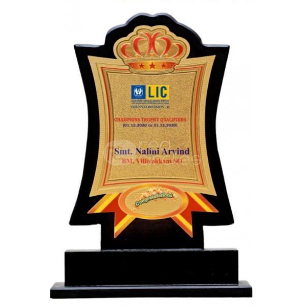 Wooden plaque - 12